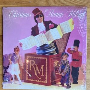 Christmas with Ronnie Milsap sealed vinyl 1986